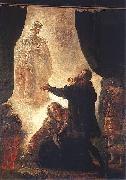 Wojciech Gerson ghost of Barbara Radziwill oil painting